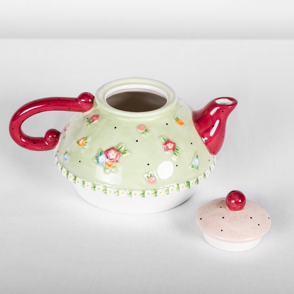 Set of 5 Mary Engelbreit Collectible Tea Pots - Picture 12 of 15
